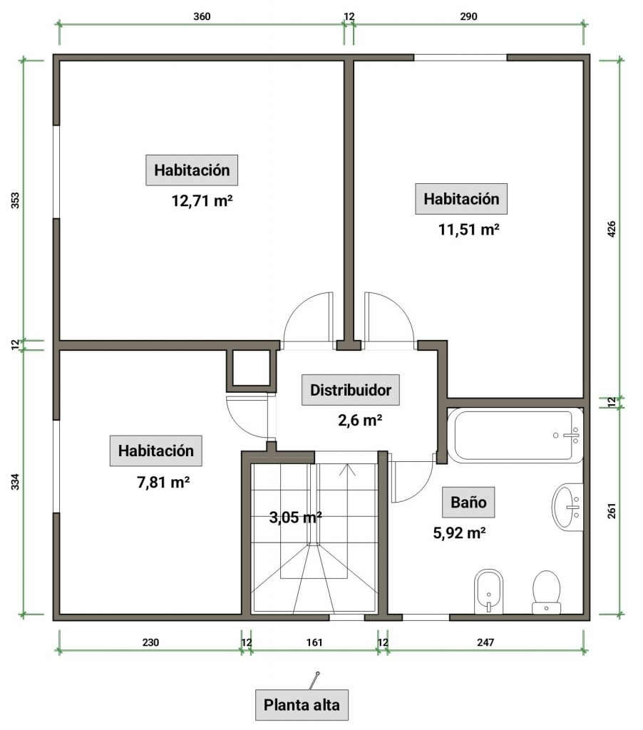 R3802-plano planta alta