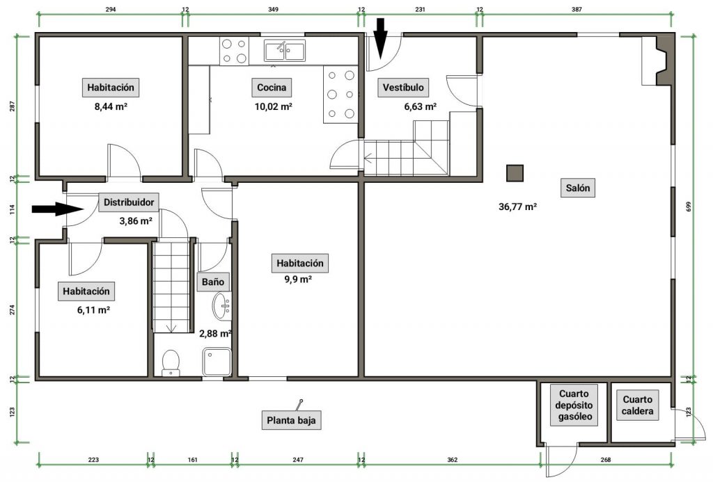 R3802-plano planta baja